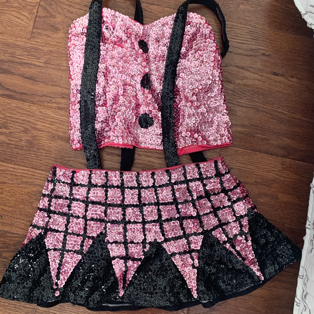 Two piece Glamour Costume.